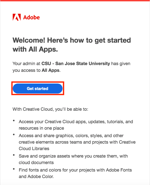 adobe cc apps